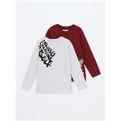 PACK OF 2 PRINTED T-SHIRTS