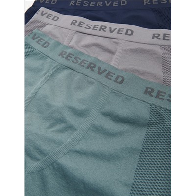 Nahtlose Boxershorts im 3er-Pack