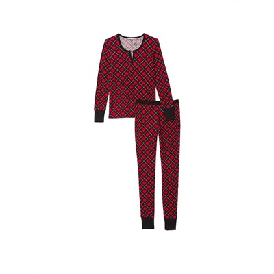 VICTORIA'S SECRET Thermal Long Pajama Set
