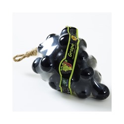Фигурное спа-мыло «Черный виноград» c натуральной люфой 120 гр / Lufa spa soap Black grape