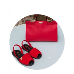 КОМБО Ab.Zapatos • 3106-8 • rojo+AB.Z PELLE Birkin/2 rojo АКЦИЯ