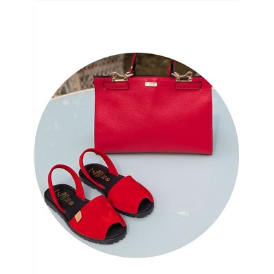 КОМБО Ab.Zapatos • 3106-8 • rojo+AB.Z PELLE Birkin/2 rojo АКЦИЯ