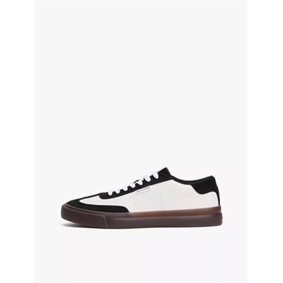 Contrast Suede Sneaker