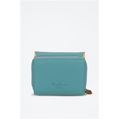 Monedero Bea Azul y amarillo