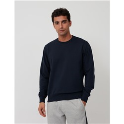 Sudadera Básica, Hombre, Azul Oscuro