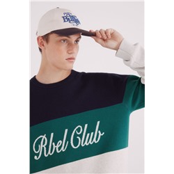 Jersey bloque color texto