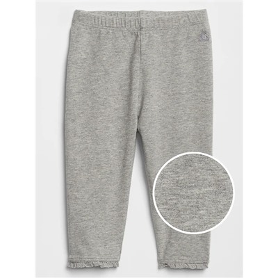 Baby Lace-Trim Leggings