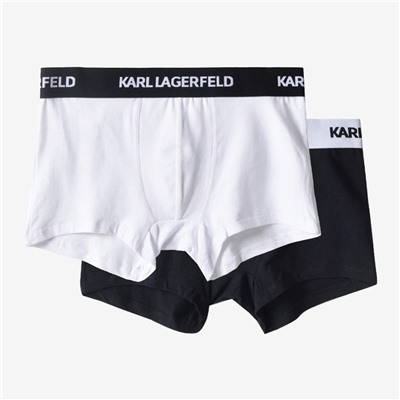 Боксеры Karl Lagerfel*d (2шт)🐈‍⬛ отшиты на фабрике из остатков оригинальной ткани✔️
