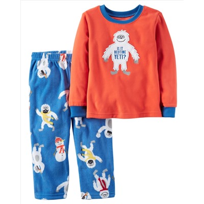 2-Piece Fleece PJs