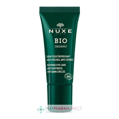 Nuxe BIO Organic - Soin Yeux Energisant (Anti-Poches / Anti-Cernes) 15 ml