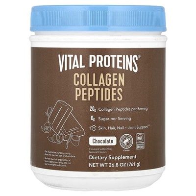 Vital Proteins, Collagen Peptides, Chocolate, 26.8 oz (761 g)