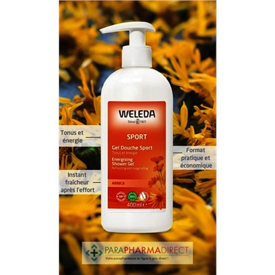 Weleda Arnica - Gel Douche Sport - BIO 400 ml
