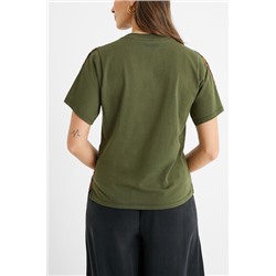Camiseta algodón y viscosa