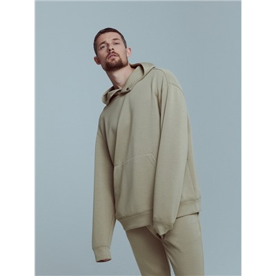 Hoodie mit großer Kapuze