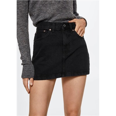 Minifalda denim -  Mujer | MANGO OUTLET Melilla