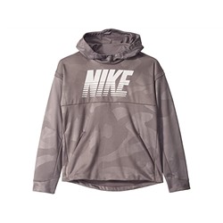 Nike Kids Therma All Over Print Pullover Hoodie (Big Kids)