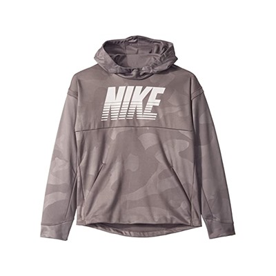 Nike Kids Therma All Over Print Pullover Hoodie (Big Kids)