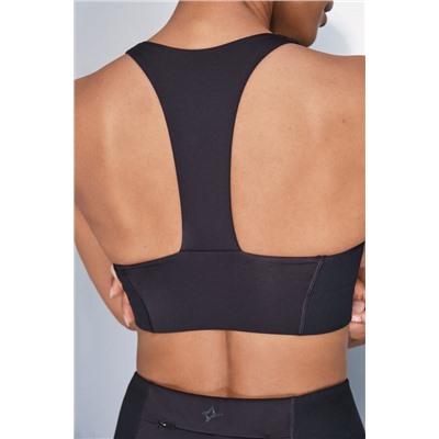 Sujetador deportivo 4D Stretch negro