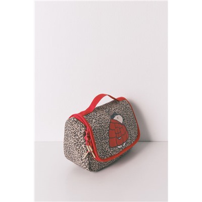 Neceser mediano percha animal print Snoopy