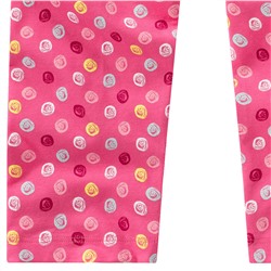 Mädchen Capri-Leggings mit bunten Pünktchen
