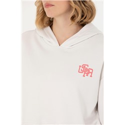Kadın Taş Kapüşonlu Sweatshirt