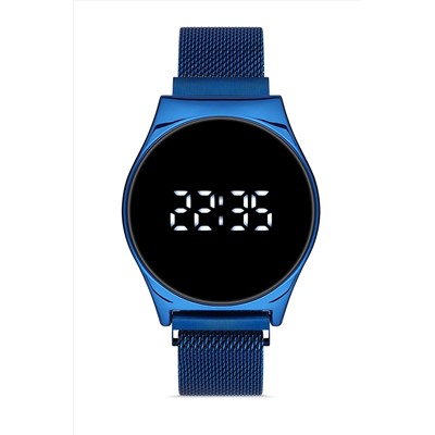 Aqua Di Polo 1987 Kadın Lacivert Hasır Dijital Led Kol Saati Apwg031701 APWG0317