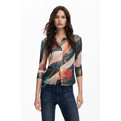Blusa multitono