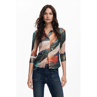 Blusa multitono