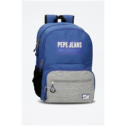 Mochila Darren Azul y gris
