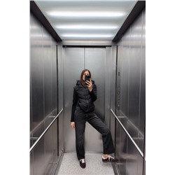 CONTRAST PUFFER JACKET