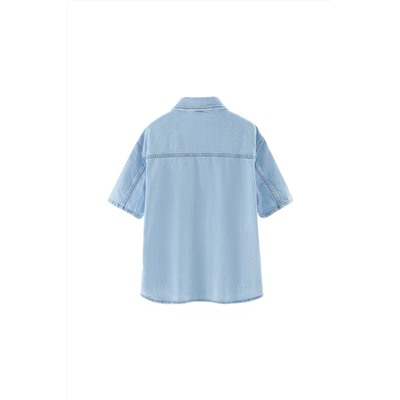 Camisa vaquera Azul