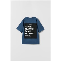 CAMISETA SPORTY BOLSILLO COMBINADO