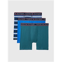 TOMMY HILFIGER STRETCH COTTON BOXER BRIEF 3PK