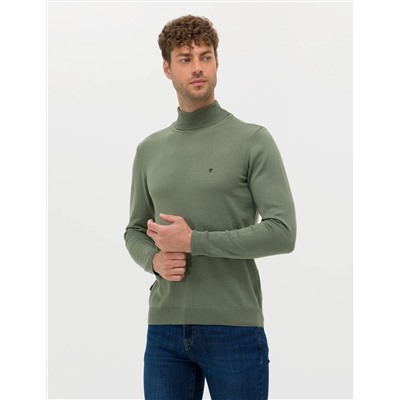 Duman Slim Fit Balıkçı Yaka Basic Triko Kazak