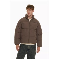 High neck puffer jacket
