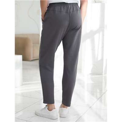 Брюки из облегченного футера с эластаном