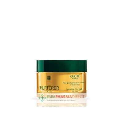 René Furterer Karité Hydra Masque Hydratation Brillance Cheveux Secs 200ml