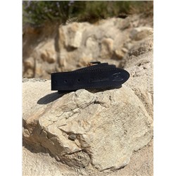 Ab.Zapatos Pelle cinturon (140) Negro
