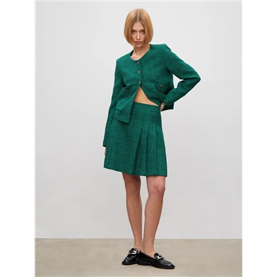 Юбка а-силуэта, S1044/malachite