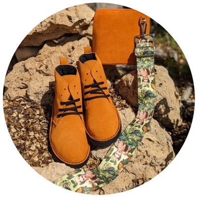 AB.Zapatos 1619/2 New R MANDARINA+Ab.Zapatos Pelle 306 (350) naranja-(130)-25 АКЦИЯ