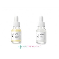 SVR Ampoules Routine Jour et Nuit Refresh And Relax Concentrés Yeux Lissants Tonifiants Régénérants Défatigants 2x15ml (6 mois de routine)