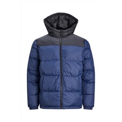 Anorak con capucha Azul marino