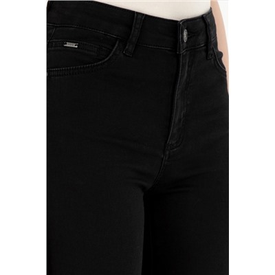 Kadın Siyah Toothpick Fit Jean Pantolon
