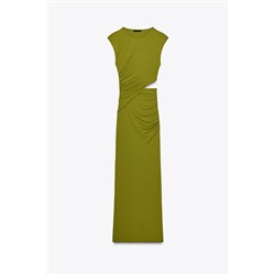 LONG DRESS WITH CUT-OUT DETAIL