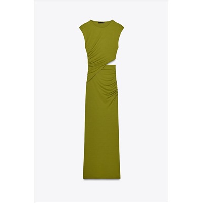 LONG DRESS WITH CUT-OUT DETAIL