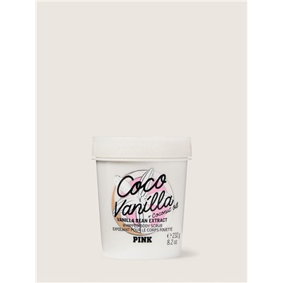 BODY CARE Coco Vanilla Whipped Body Scrub with Vanilla Bean and Coconut Oil
