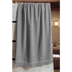 Meslina Home 80x160 Saçaklı Banyo Havlusu Büyük Havlu HS-BANYOTEK