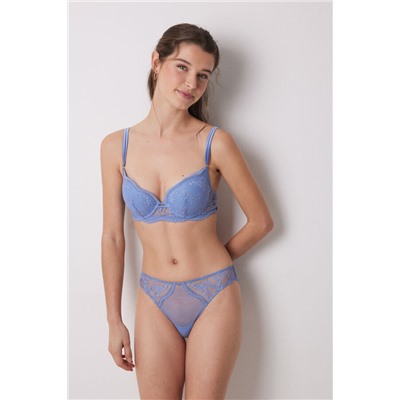 Sujetador push up GORGEOUS encaje azul