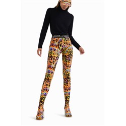 Legging slim animal print