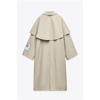 HARVARD UNIVERSITY CAPE TRENCH COAT